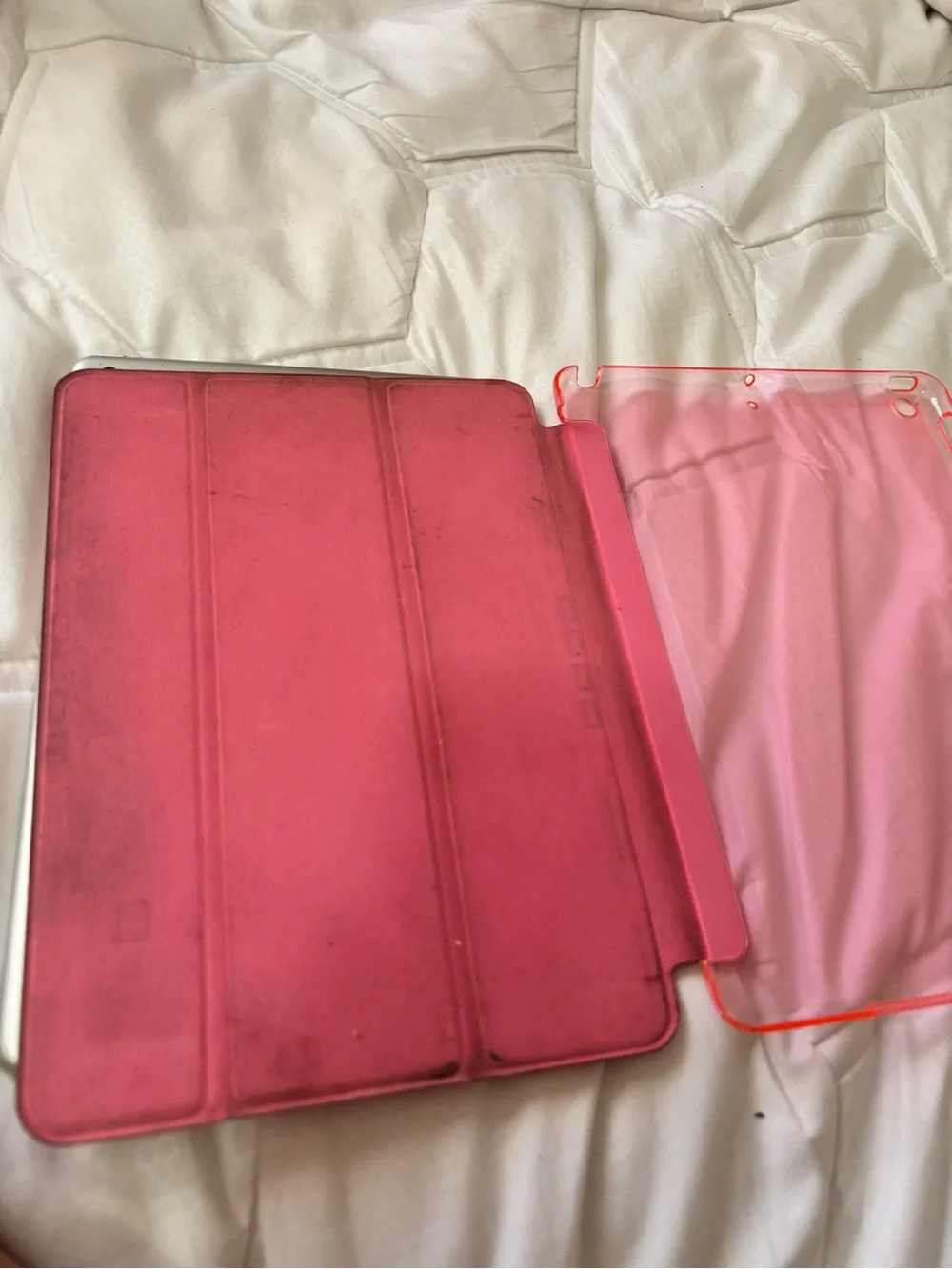 Apple iPad with Pink case